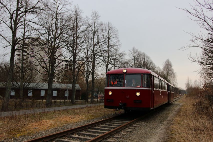 Schienenbuskreuzfahrt auf der Heidekrautbahn 2018