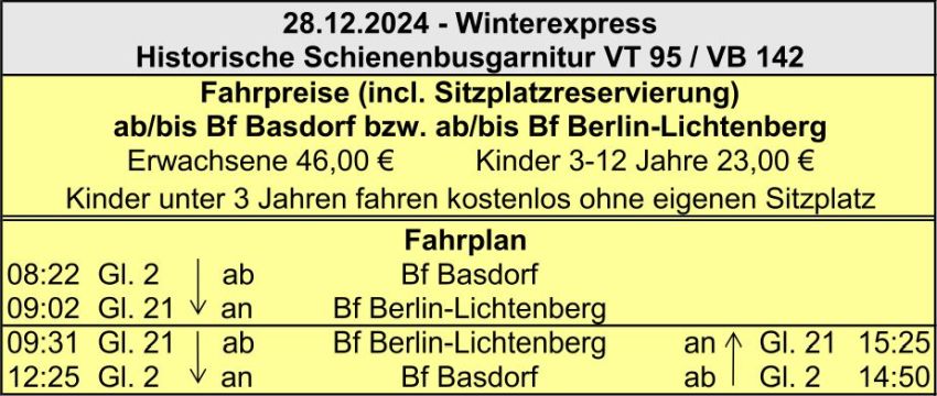 BEF Fahrplan 28.12.2024