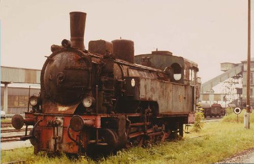 1980-Lok Hanomag in Ampflwang